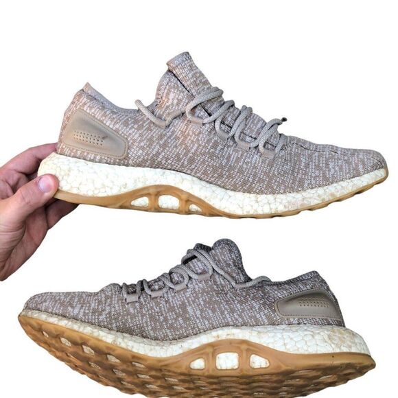 2017 Adidas Pure Boost Trace Khaki Size 13 - Picture 3 of 15